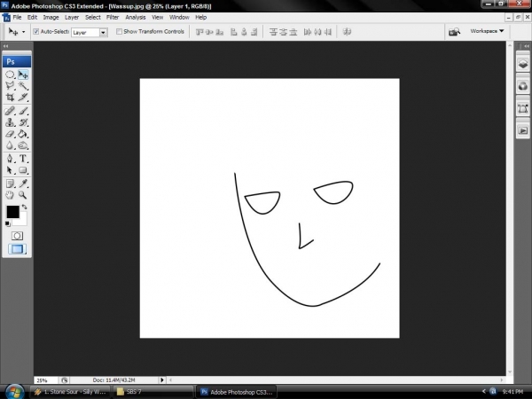 Creation of A Smile feels always Right: Step 3